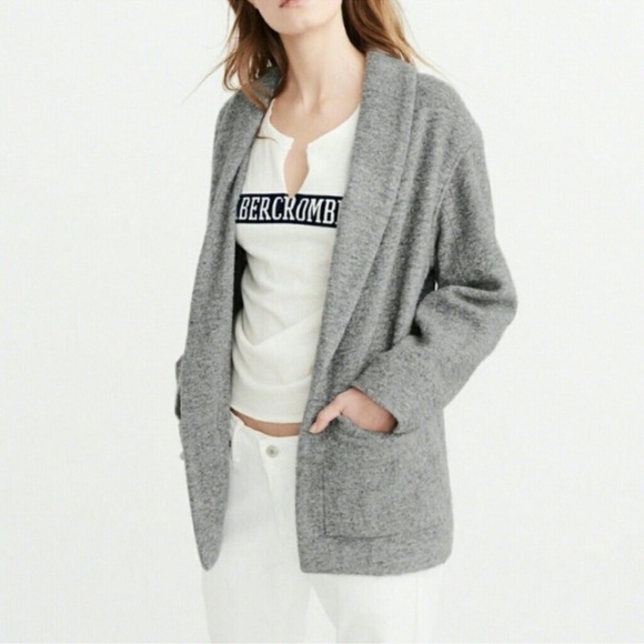 New Women's Abercrombie and Fitch Wool Coat Jacket, Medium